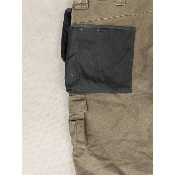 Caterpillar Work Pants Men's CAT Trademark Holster CARGO Tool Pockets sz 50/30 - Picture 12 of 12